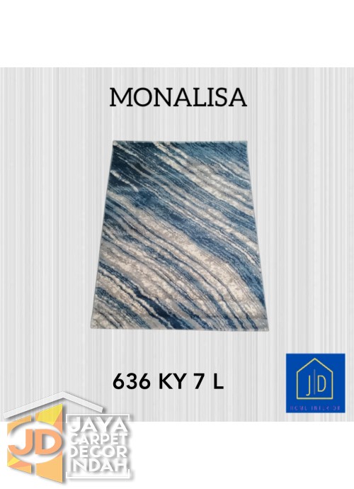 Karpet Permadani Monalisa 636 KY 7 L Ukuran 120x160, 160x230, 200x300, 240x340